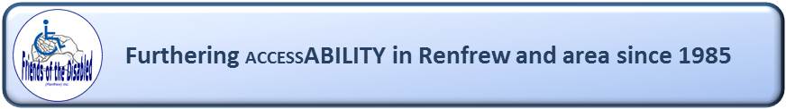 Friends of the Disabled (Renfrew) Inc. logo